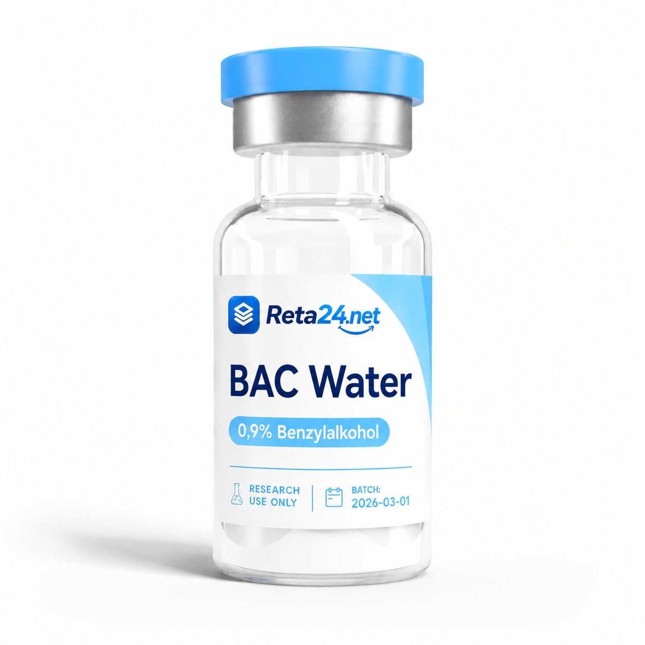 BAC Water 10ml kaufen – Bacteriostatic Water für Peptide