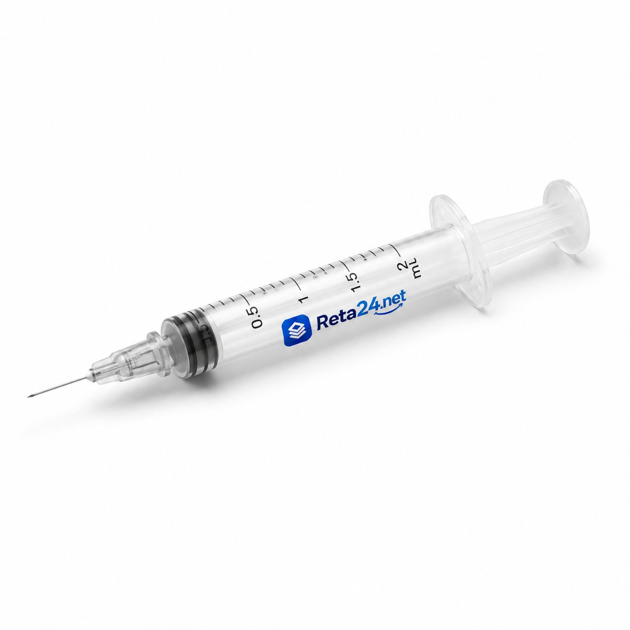 Spritze mit Kanüle 2ml für Peptid-Injektionen